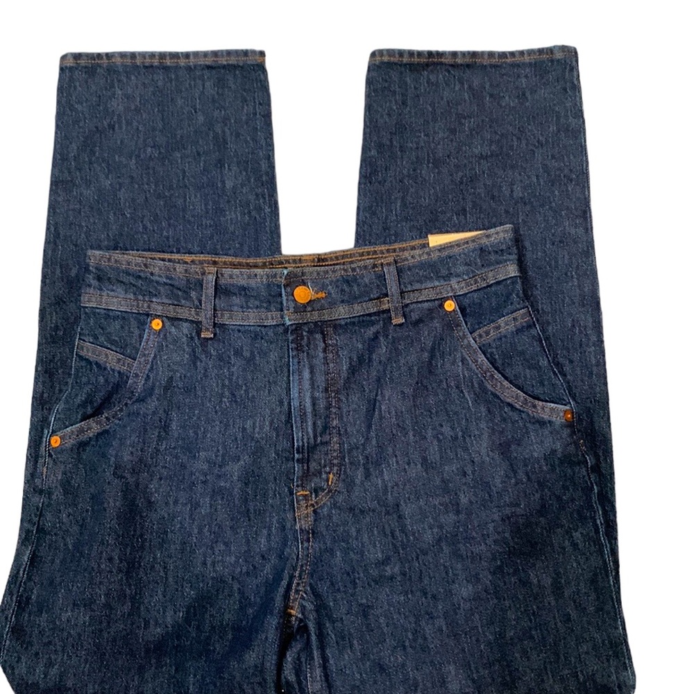 Madewell Women's Straight Leg Jeans - Dark Blue